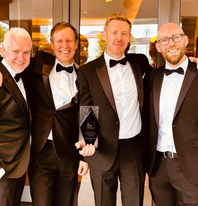 Left to Right: Stephen Bolger, Greg Flanagan, Ciarán Leavy and Dermot McClean  Image