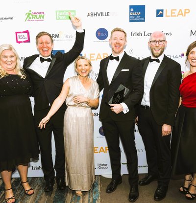 Left to Right: Georgina Lanigan, Greg Flanagan, Avril Scally, Ciarán Leavy, Dermot McClean and Denise Dockery  Image