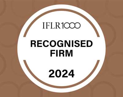 Lavelle Partners Recognised for M&A and Restructuring & Insolvency by IFLR1000